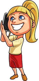 girl on cellphone