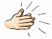 clapping hands