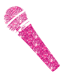 microphone glitzy