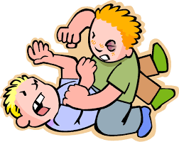 boys fight wrong