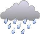 clooud with raindrops