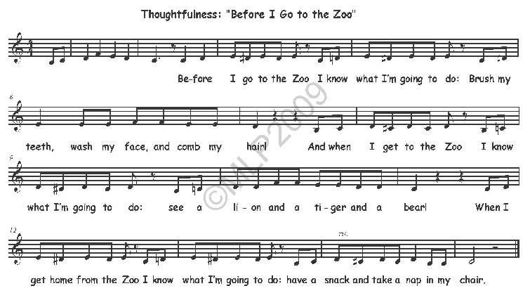 Thoughtfulness EYB one line